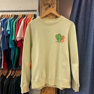 Stussy Mens Yellow Sweatshirt